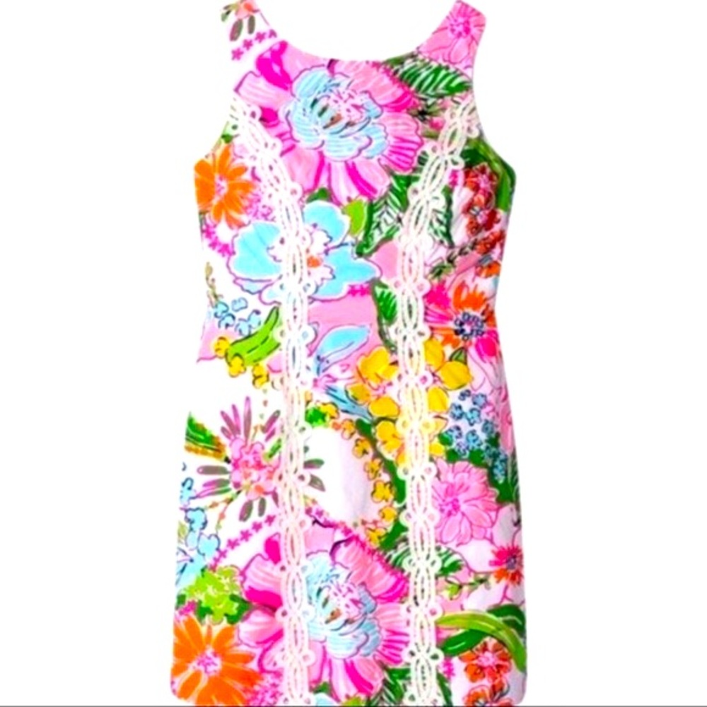 LILLY FOR TARGET Nosey Posie shift dress size 6